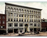 Beacon Building Manchester New Hampshire NH UNP Unused DB Postcard W13 - $3.91