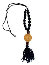 Car Wall Window Hanging Спаси и сохрани Necklace Bracelet Blessing Wooden... - £4.77 GBP