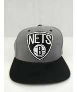 Mitchell &amp; Ness NBA Brooklyn Nets  Black &amp; Gray Adjustable Baseball Cap - $29.09