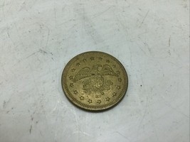 No Cash Value Token with Eagle on Reverse Side 1&quot; Vintage Coin #17 RWM M... - $4.99