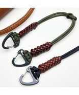 Custom Paracord Handbag Strap | Leather Top Handle Replacement - $48.99