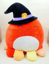 Squishmallow Detra the Octopus Halloween Witch Plush 12 Inch - £19.76 GBP