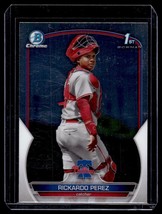 2023 Bowman Chrome Prospects Rickardo Perez Philadelphia Phillies #BCP-27 - £1.41 GBP