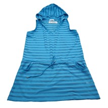 Calvin Klein Dress Womens Small Blue Lightweight Casual Sleeveless Swim ... - $19.68