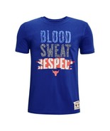 new UNDER ARMOUR boys PROJECT ROCK Live BSR TEE sz XS 6-7years youth blu... - €15,27 EUR