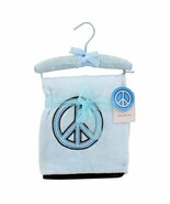 Wholesale Blue Blanket with Peace Sin on Hanger - $95.00 MXN