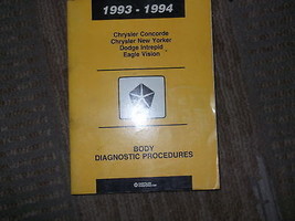 1994 Chrysler Concorde Corpo Diagnosi Interventi Servizio Negozio Repair Manual - $5.24