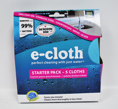 e-cloth Starter Pack Cleaning Kit 5 Colors - £28.73 GBP