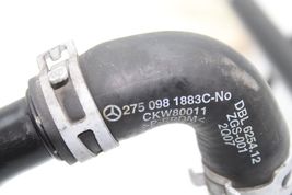 07-13 MERCEDES-BENZ W221 S600 ENGINE COOLANT PIPE HOSE LINE E4707 image 11