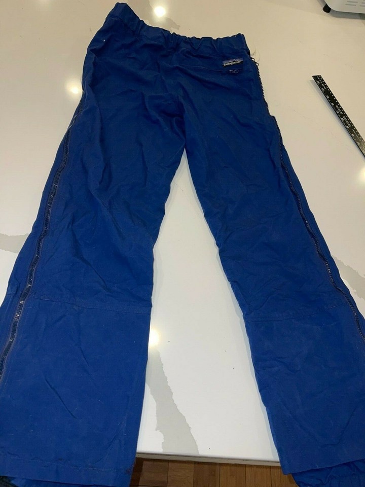 PATAGONIA SKI SNOWBOARDING COLD WEATHER GORE-TEX INSULATED PANTS XS SIDE ZIPPER Item image 8