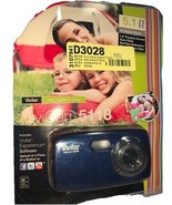 Vivitar ViviCam 5118 5.1MP Digital Camera - Blue - $398.70 MXN