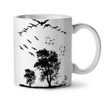 Bird Freedom Fly NEW White Tea Coffee Mug 11 oz | Wellcoda - £12.82 GBP