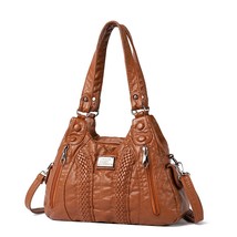  Designer Purses and Handbags Women Leather  Bags Many Pockets Casual Crossbody  - £60.92 GBP