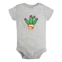 Nature Pattern Cactus Rompers For Baby Infant Jumpsuits Newborn Babies Bodysuits - £8.16 GBP