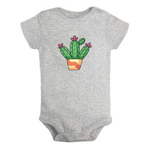 Nature Pattern Cactus Rompers For Baby Infant Jumpsuits Newborn Babies Bodysuits - $10.44