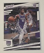 2021-22 Panini Chronicles Prestige #51 Davion Mitchell Kings RC Basketba... - $1.70