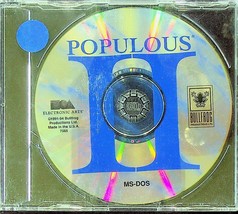 Populous II (1994) - CD for PC ROM - Electronic Arts/Bullfrog Prod. - Never Used - £6.77 GBP