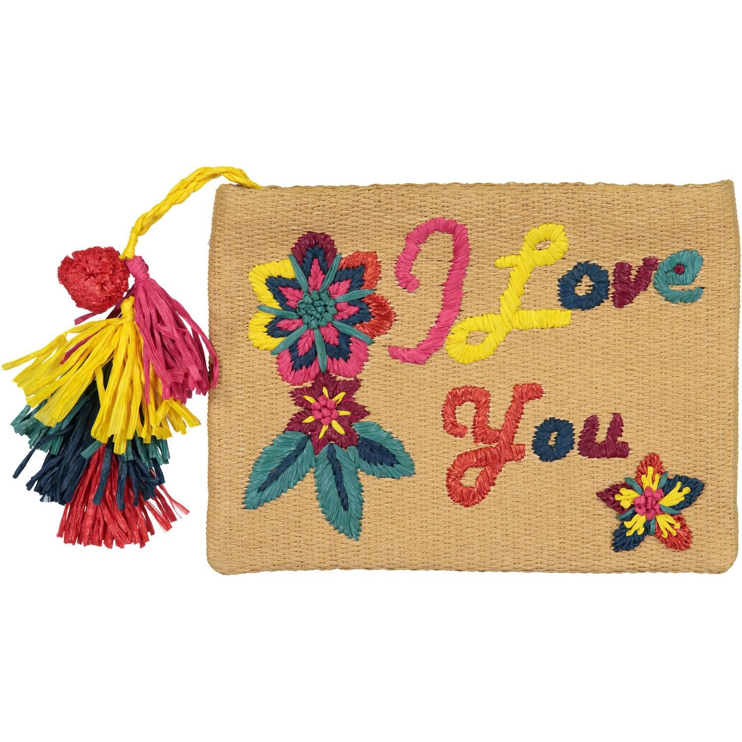 Guadalupe Design I Love You Clutch Bag Size One Size - $23.76