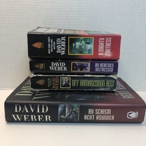 4 David Weber Books Lot Safehold Series Off Armageddon Reef A Mighty Fortress - £15.81 GBP