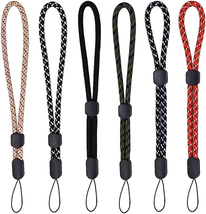 Wrist Lanyard Hand Strap 6Pcs, Short 7.5" Adjustable Wrist Rope - $10.67