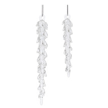 Dripping Glass Icicle Drop Ornament (Set of 12) - $49.60