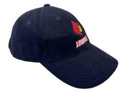 Louisville Cardinals Baseball Hat Ball Cap Vintage Adidas 2000s Stitched Adjust. - £20.81 GBP