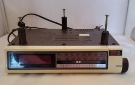 Vintage GE Spacemaker Under-Cabinet AM/FM Kitchen Clock Radio 7-4212A Not Workin - £9.34 GBP