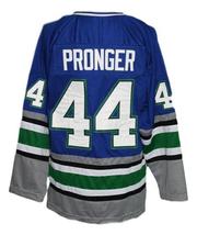 Any Name Number Whalers Retro Hockey Jersey Blue Pronger Any Size image 5