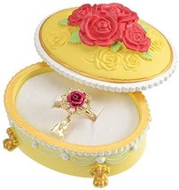 Disney Store Japan Beauty and the Beast Enchanted Rose Ring in Luxury Gift Box - £159.49 GBP