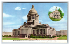 Washington State Capitol Building in Olympia Washington Postcard Unposted - £3.84 GBP