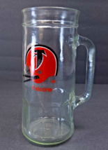 VINTAGE Atlanta Falcons Football Glass Beer Mug Fishers PEANUTS STYLE - $14.84