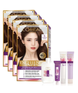 L&#39;Oreal Paris Excellence Duo Cream Hair Dye 5 Natural Brown 4EA - $109.11 CAD