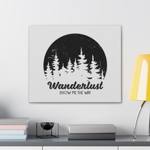 Stretched Canvas Print Adventure Wanderlust Show Me the Way Home Decor Wall Art - £19.45 GBP+