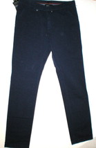 NWT New Mens Seal Kay Italy 34 Dark Blue Pants Designer Slacks Cotton Li... - $589.05