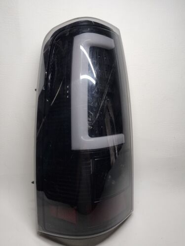 For 2003-2006 Chevy Silverado 1500 2500 3500 Black LED Tube Tail Light B... - $28.01