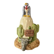 Vintage Quon-Quon MCML Ceramic Bank – “Last Gulp 1 Mile” – 6” x 4” - $32.73