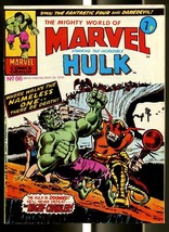 Mighty World Of Marvel #86 1974-HULK-FANTASTIC FOUR-DAREDEVIL-KIRBY-UK Comic Fn - £28.45 GBP