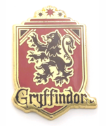 Harry Potter Gryffindor Lion Pin WB Wizarding World Crest Shield Hogwart... - $17.75 CAD