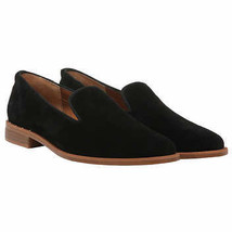 Franco Sarto Ladies&#39; Size 6 Loafer Suede Upper, Black, New in Box - $44.99