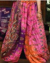 BELLYDANCE GYPSY FUSHIA PURPLE BOHEMIAN DELUXE ATS GYPSY PANTALOONS - $98.99