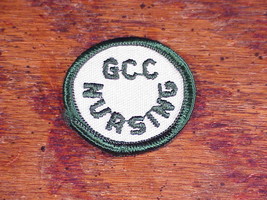 Small GCC Nursing Cloth Woven Patch, from Greenfield Community College, ... - £5.46 GBP