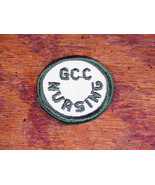 Small GCC Nursing Cloth Woven Patch, from Greenfield Community College, ... - £5.46 GBP