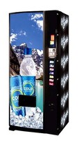 Dixie Narco 276E  Soda Vending Machine Cans &amp; Bottles Mountain Scene - $1,975.05