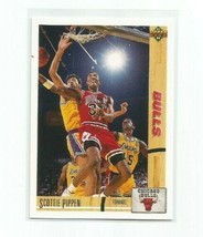 Scottie Pippen (Chicago Bulls) 1991-92 Upper Deck Card #125 - £3.97 GBP