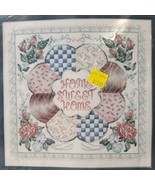 NEW Janlynn Cross Stitch Kit 80-83 Home Sweet Home NOS Finished Size 14”... - $14.84