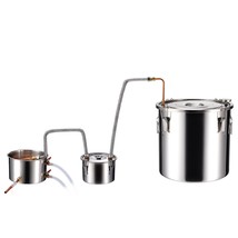 Moonshine Still Water Alcohol Distiller 13.2Gal w/Thumper Keg & Water Pump - €136,03 EUR