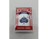 Northvale Red Back Jumbo Playing Cards Complete - $6.23