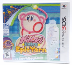 Kirby&#39;s Extra Epic Yarn (Nintendo 3DS) Authentic NEW - £78.77 GBP