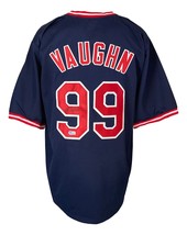 Charlie Sheen Signed Navy Rick Vaughn Baseball Jersey BAS - $146.34