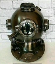 Vintage Antique Divers Diving Helmet ~US Navy Mark V Sea Scuba Morse Boston - £160.27 GBP